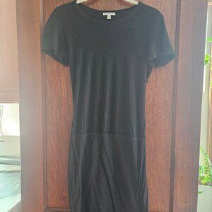 Standard James Perse black t-shirt Dress